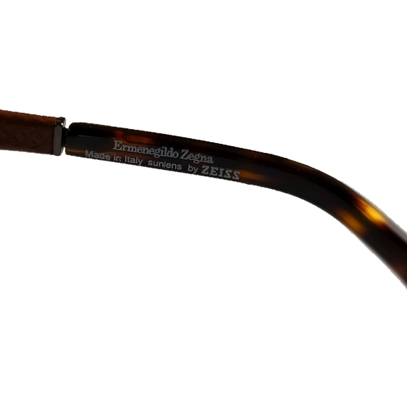 Authentic unisex Ermenegild Zegna sunglasses brown - Picture 6 of 7